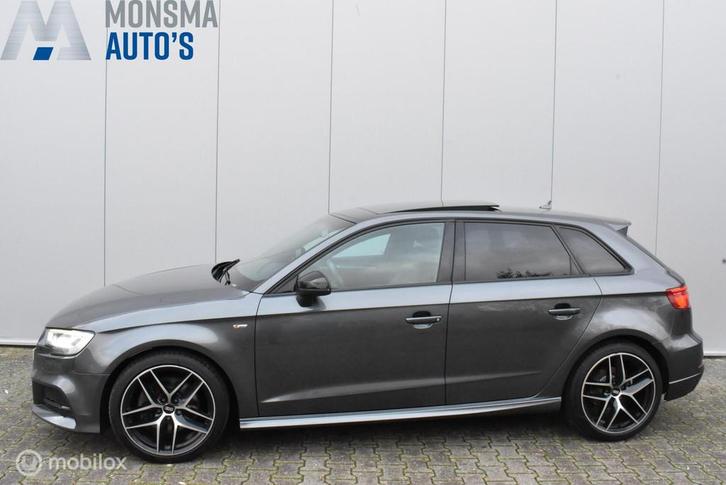 Audi A3 Sportback 2.0 TFSI quattro S-Line Pano Virtual Leder, Auto's, Audi, Bedrijf, Te koop, A3, 4x4, ABS, Airbags, Airconditioning
