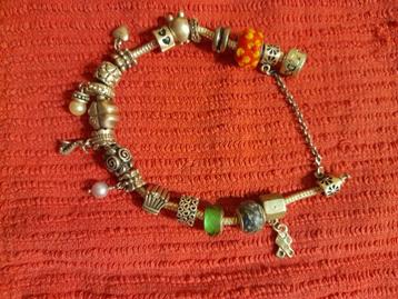 Armband PANDORA,  lengte 20 cm beschikbaar voor biedingen