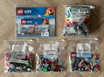 Lego City brandweer 4 complete sets, Kinderen en Baby's, Speelgoed | Duplo en Lego, Ophalen of Verzenden, Gebruikt, Complete set