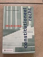 Inleiding constitutioneel recht 8e druk, Ophalen of Verzenden, Alpha, Zo goed als nieuw, WO