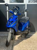 Piaggio Zip 2021 Brom Candy Blue 80cc SP Vork Mono Zadel, Ophalen, Maximaal 45 km/u, Zip, Zo goed als nieuw