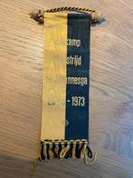 Oude Zeskamp Wedstrijd St. Johannesga Wimpel 1973, Ophalen of Verzenden, Gebruikt, Embleem, Speld of Insigne