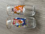 Twee Fred Flintstone glazen, Verzamelen, Ophalen, Gebruikt
