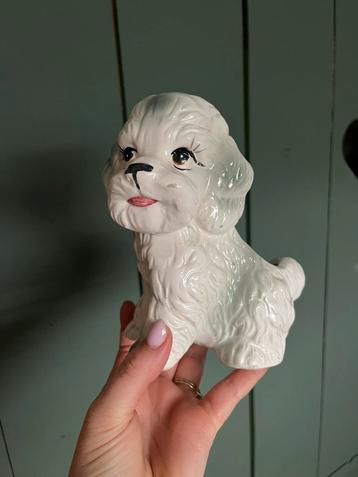 Bloempot hond! MOOI!! beschikbaar voor biedingen