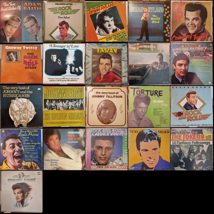 LP's - diverse - jaren 50 en 60 - zie omschrijving #6, Cd's en Dvd's, Vinyl | Pop, Gebruikt, Voor 1960, 12 inch, Ophalen