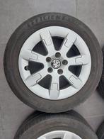 Vv.Polo Bluemotion 15 inch origineel velgen met zomerbanden, Auto-onderdelen, Banden en Velgen, Ophalen, 15 inch, Banden en Velgen