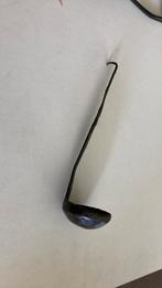 Antieke lepel smeedijzer lengte 24cm, Ophalen of Verzenden