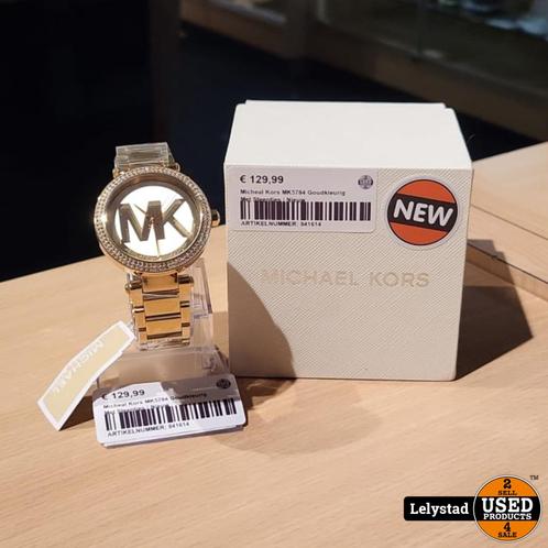 Micheal Kors MK5784 Goudkleurig Met Steentjes | Nieuw, Sieraden, Tassen en Uiterlijk, Horloges | Dames, Nieuw