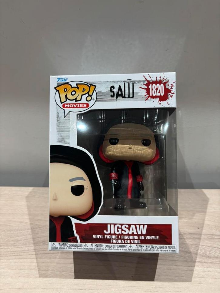 Jigsaw Killer #1820 Funko Pop! – SAW, Verzamelen, Poppetjes en Figuurtjes, Nieuw, Ophalen of Verzenden