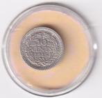 10 Cent 1918 met randkrasje    1 van de 4 varianten, Verzenden, Zilver, 10 cent, Koningin Wilhelmina