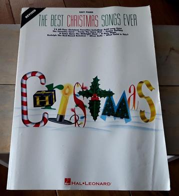 Bladmuziek piano kerst: The best Christmas songs ever beschikbaar voor biedingen
