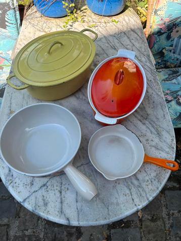 De kneusjes van le Creuset beschikbaar voor biedingen