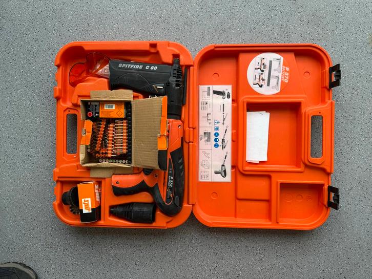 Spit Schiethamer P370 Spitfire C60 + toebehoren, Doe-het-zelf en Verbouw, Gereedschap | Handgereedschap, Zo goed als nieuw, Ophalen