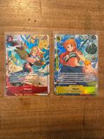 One piece - habari EB03-008 en NAMI EB03-053, Hobby en Vrije tijd, Verzamelkaartspellen | Overige, Ophalen of Verzenden, Zo goed als nieuw