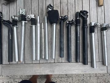 15 stuks zadelpennen div.diameters, zowel verend als gewoon. beschikbaar voor biedingen