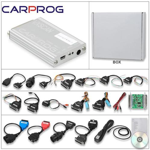 CARPROG V13.77 + keygen FULL 2022 + 21 kabels PAKKET, Auto diversen, Autogereedschap, Nieuw, Ophalen of Verzenden