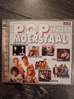 Pop in je Moerstaal - Diverse Artiesten Dubbel CD, Cd's en Dvd's, Cd's | Verzamelalbums, Verzenden, Zo goed als nieuw, Pop