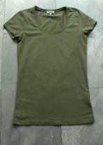legergroen shirtje van The Sting, maat XXS (qwe), Kleding | Dames, The Sting, Ophalen of Verzenden, Zo goed als nieuw, Korte mouw