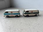 2x Roco VW busjes 1:87, Ophalen of Verzenden, Zo goed als nieuw, Bus of Vrachtwagen, Roco