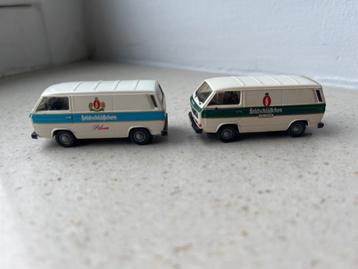 2x Roco VW busjes 1:87 beschikbaar voor biedingen