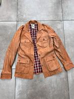 TIMBERLAND COGNAC BRUIN ECHT LEER LEREN JASJE COLBERT MAAT S, Ophalen of Verzenden, Zo goed als nieuw, Maat 38/40 (M), Bruin