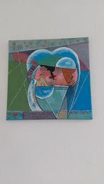 Schilderij " De kus", Antiek en Kunst, Ophalen