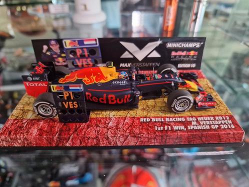 Max Verstappen. RB12. First Win Spanje 2016. 1:43. Edtion 10, Verzamelen, Automerken, Motoren en Formule 1, Zo goed als nieuw