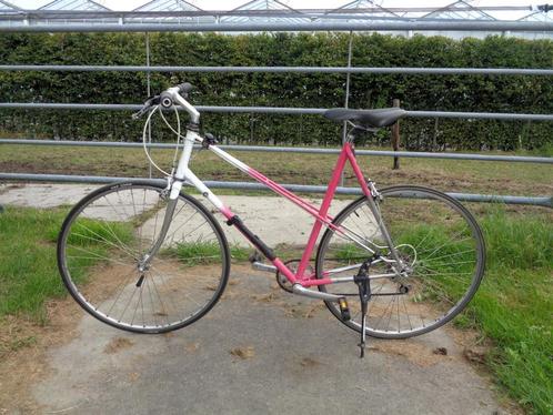 Handgemaakte racefiets - 7 versn./ 59 frame / 28 inch -, Fietsen en Brommers, Fietsen | Racefietsen, Gebruikt, Dames, Overige merken