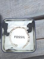 Fossil Zilveren Armband met Kristallen - Zo goed als nieuw!, Staal, Zo goed als nieuw, Goud, Ophalen