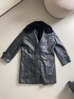 Vintage Fur Leren Jas, Ophalen of Verzenden, Zo goed als nieuw, Maat 56/58 (XL), Bruin