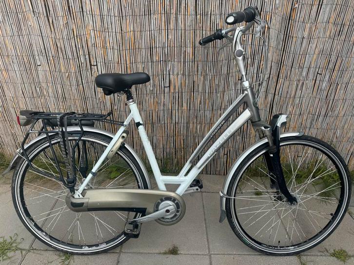 Gazelle Chamonix Plus Damesfiets, Fietsen en Brommers, Fietsen | Dames | Damesfietsen, Zo goed als nieuw, Gazelle, Versnellingen