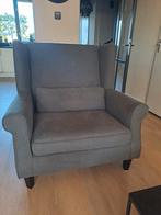 Mooie Grijze Love Seat Fauteuil, Huis en Inrichting, Fauteuils, Ophalen, Klassiek, 75 tot 100 cm, Zo goed als nieuw