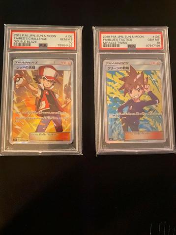 PSA 10 graded kaarten ! beschikbaar voor biedingen