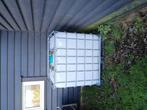 Ibc mooie en schone! Alleen water gebruikt. Met kraan, Tuin en Terras, Regentonnen, 150 liter of meer, Ophalen, Zo goed als nieuw