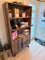 Mango hout servies kast, Huis en Inrichting, Kasten | Boekenkasten, Ophalen of Verzenden, Gebruikt, 25 tot 50 cm, 150 tot 200 cm