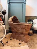 Rotan wieg riet boho nestje ledikant babykamer vintage, Kinderen en Baby's, Babywiegjes en Ledikanten, Ophalen