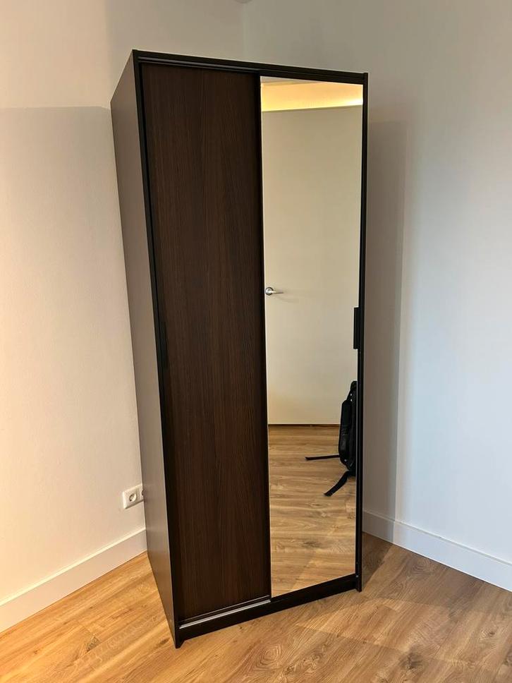 Mooie kledingkast met schuifdeur, Huis en Inrichting, Kasten | Kledingkasten, Zo goed als nieuw, 150 tot 200 cm, 50 tot 100 cm
