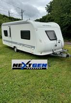HOBBY PRESTIGE 560 UL MOVER AIRCO FIETSENREK VOORTENT, Rondzit, Bedrijf, 6 tot 7 meter, 2 aparte bedden