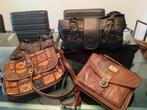 Vintage  tassen, Sieraden, Tassen en Uiterlijk, Tassen | Damestassen, Ophalen of Verzenden, Bruin
