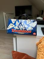 Triominos Reis Editie - Compact!, Ophalen of Verzenden, Zo goed als nieuw, Goliath, Reisspel