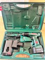 Boormachine / schroefmachine metabo 9.6 bts impulse, Ophalen, Zo goed als nieuw, Boormachine, Variabele snelheid