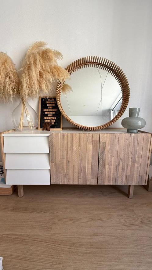 Dressoir Kave Home 150x77cm, Huis en Inrichting, Kasten | Dressoirs, Zo goed als nieuw, 150 tot 200 cm, 75 cm of meer, Met lade(s)