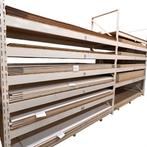 11mtr+ Witte grootvakstelling stellingkasten winkelstelling., Huis en Inrichting, Ophalen, Zo goed als nieuw