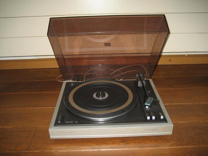 philips hifi vintage platenspeler, Audio, Tv en Foto, Platenspelers, Gebruikt, Platenspeler, Philips, Automatisch, Ophalen of Verzenden