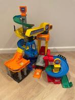 Vtech toet toet auto’s mega bouwplaats, Racebaan, Zo goed als nieuw, Handmatig, Ophalen