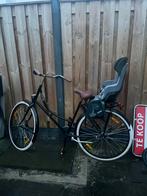 Omafiets met kinderzitje - Comfortabel en veilig!, 53 tot 56 cm, Ophalen, Gebruikt