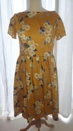 jurk dames Lady Vintage s14*, Kleding | Dames, Jurken, Ophalen of Verzenden, Zo goed als nieuw, Geel