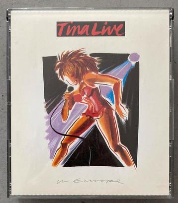 Tina Turner  -  Tina live in Europe  2-cd beschikbaar voor biedingen