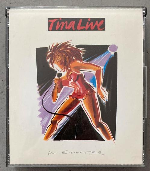 Tina Turner  -  Tina live in Europe  2-cd, Cd's en Dvd's, Cd's | Pop, Zo goed als nieuw, 1980 tot 2000, Ophalen of Verzenden