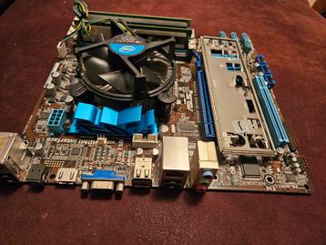 ASUS P7H55-M + Intel Core i3-540 + 4 GB Geheugen  beschikbaar voor biedingen